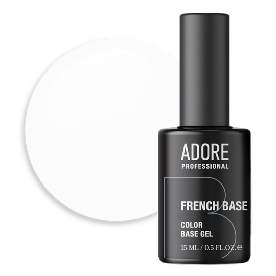ADORE. French Base, №17, Pure, 15 ml. Камуфлююча база