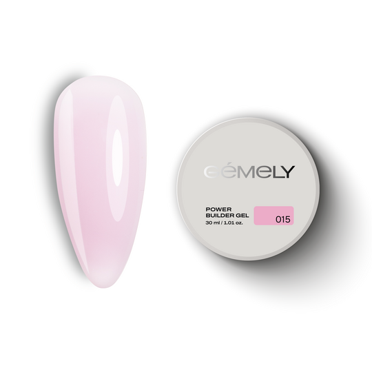 GÉMELY (ex GA&MA). Power builder gel #015, 30 ml, твердий гель