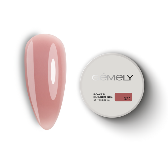 GÉMELY (ex GA&MA). Power builder gel #022, 15 ml, твердий гель