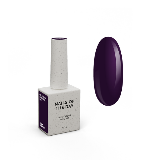 NOTD. Gel Polish Montana #296, 10 ml, гель-лак темно-фіолетовий