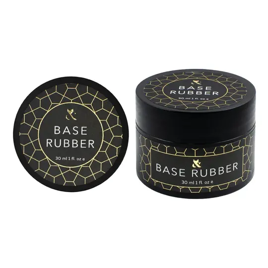 F.O.X. Base Rubber, clear, 30 ml. Каучукова еластична прозора база