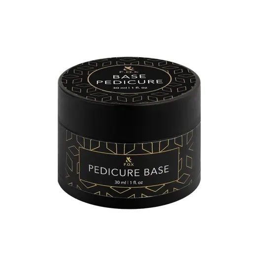 F.O.X. Pedicure Base, clear, 30 ml. Прозора база для педикюру