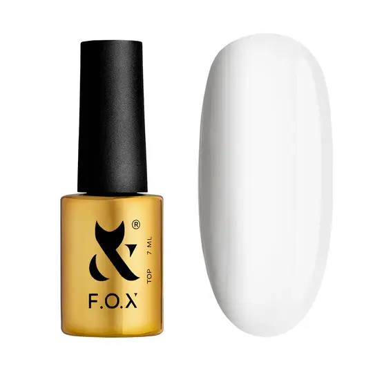 F.O.X. Top White, 7 ml. Кольоровий топ, білий