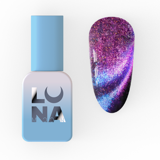LUNAmoon. Color "Cat Eye" Gel Polish #264, 8 ml, гель-лак «Котяче око»
