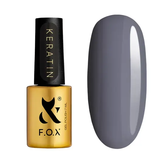 F.O.X. KERATIN Gel polish Fashion Capsule #002, 7 ml. Гель-лак з кератином