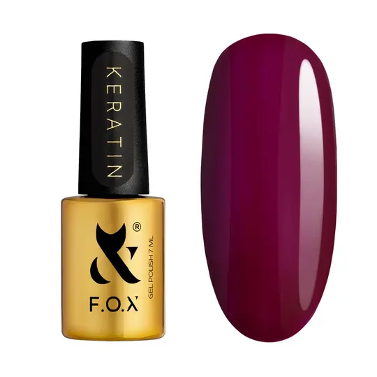 F.O.X. KERATIN Gel polish Fashion Capsule #003, 7 ml. Гель-лак з кератином