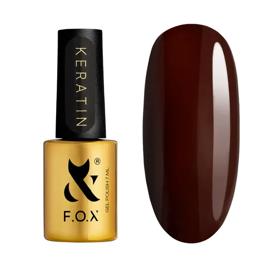 F.O.X. KERATIN Gel polish Fashion Capsule #005, 7 ml. Гель-лак з кератином