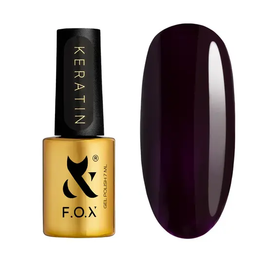 F.O.X. KERATIN Gel polish Fashion Capsule #006, 7 ml. Гель-лак з кератином
