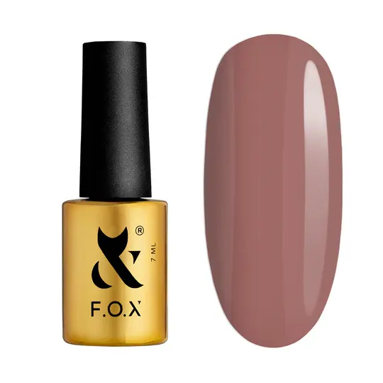 F.O.X. Gel polish, Mocha Mousse, #105, 7 ml. Гель-лак