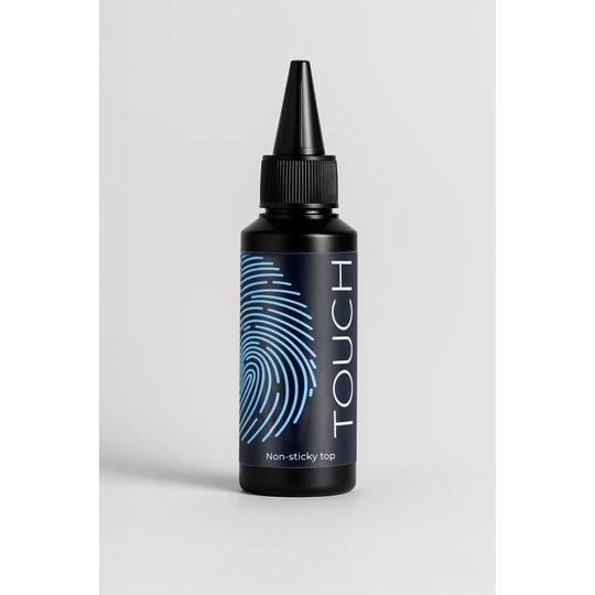 TOUCH. Non-sticky Top, 60 ml, yніверсальний глянцевий топ без липкого шару