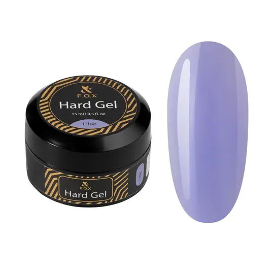 F.O.X. Hard Gel, 15 ml, Lilac. Рідкий гель для моделювання нігтів