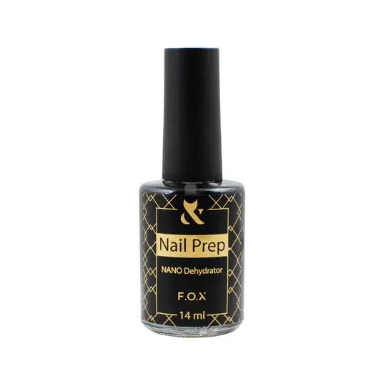 F.O.X. NANO Dehydrator Nail Prep, 14 ml. Дегідратор, знежирювач для нігтів