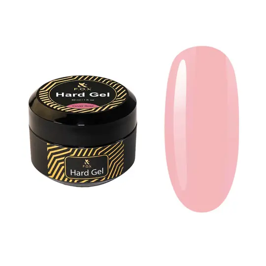 F.O.X. Hard Gel, 30 ml, Cover Rose. Рідкий гель для моделювання нігтів