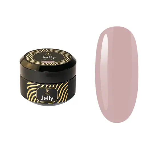 F.O.X. Jelly Gel, 15 ml, Cover Cappuccino. Густий будівельний гель-желе
