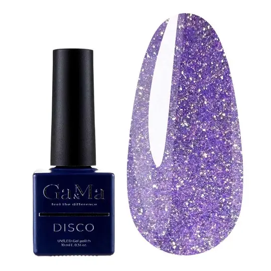GA&MA. Reflective Gel polish SHINE #20, 10 ml, гель-лак світловідбиваючий ( попередня упаковка)