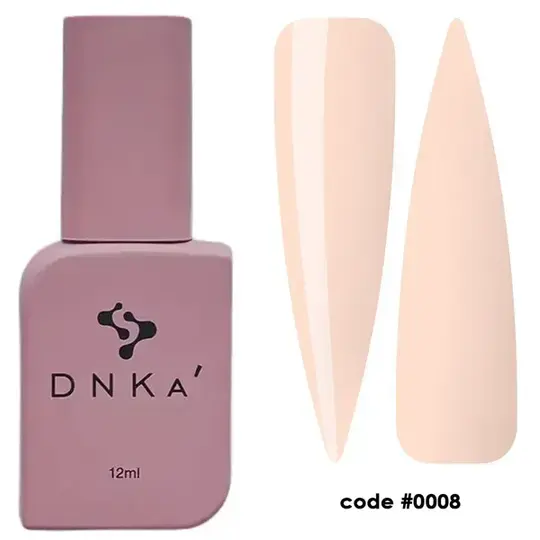 DNKa’. Fast Gel, #0008, Terpsichore, 12 ml, гель для зміцнення та нарощування