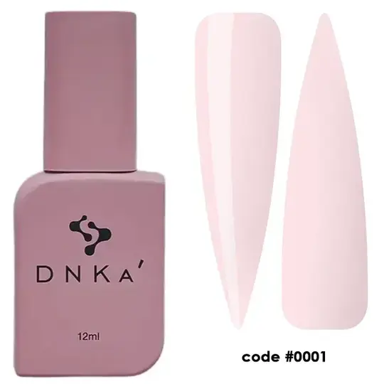 DNKa’. Fast Gel, #0001, Euterpe, 12 ml, гель для зміцнення та нарощування
