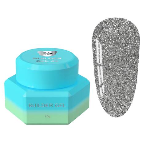 You Are Cute. Builder Gel #45, 15 ml, гель для нарощування, з шимером