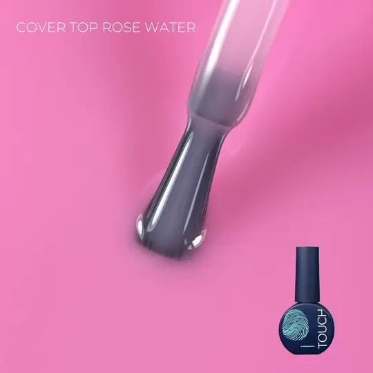 TOUCH. Cover Top coat, #11, Rose Water, 7 ml