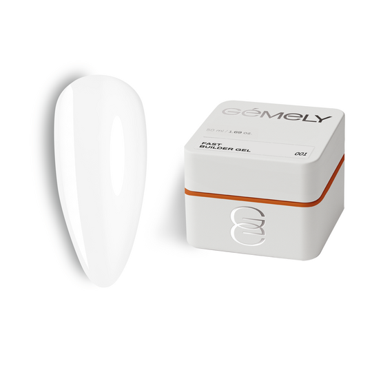 GÉMELY (ex GA&MA). Fast builder gel #001, Clear, 50 ml, твердий рідкий гель