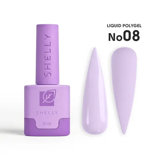 SHELLY. Liquid PolyGel #08, 12 ml. Рідкий полігель