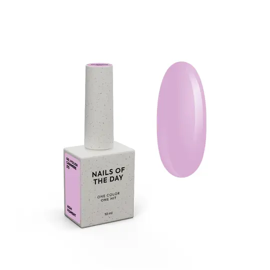 NOTD. Gel Polish, Cashmere, #270, 10 ml. Гель-лак, пастельно-ліловий