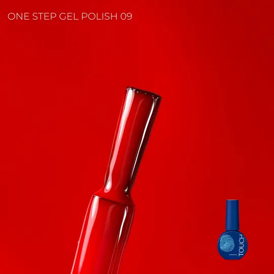 TOUCH. One Step Gel Polish #09, 7 ml, Single-phase gel polishes, однофазний гель-лак