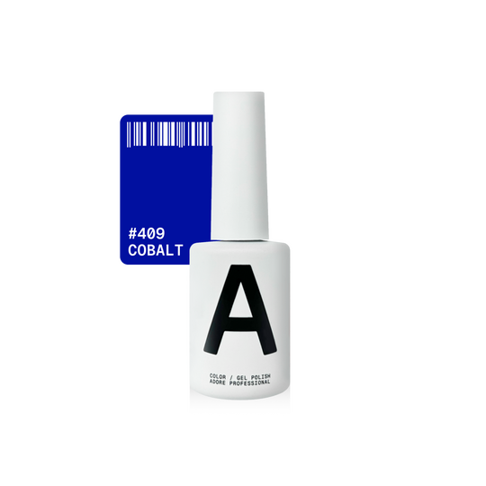 ADORE. Gel Polish, #409, Cobalt, 12 ml. Гель-лак, синій насичений