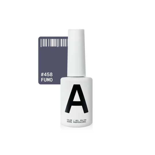 ADORE. Gel Polish, #458, Fumo, 12 ml. Гель-лак, прохолодний сірий