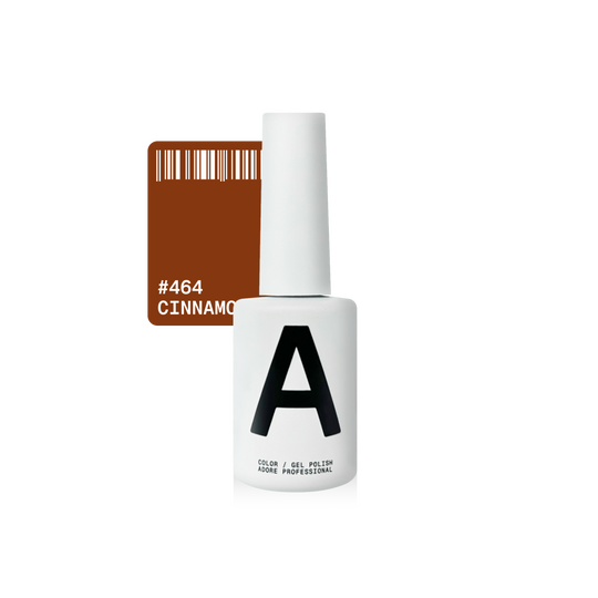 ADORE. Gel Polish, #464, Cinnamon, 12 ml. Гель-лак, пряний коричневий
