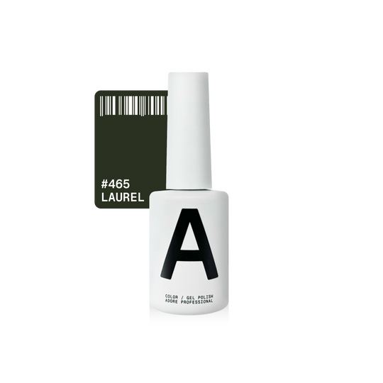 ADORE. Gel Polish, #465, Laurel, 12 ml. Гель-лак, темний оливковий
