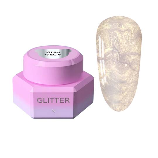 You Are Cute. Gum Gel #05, 5 ml, Гель-жуйка для дизайну