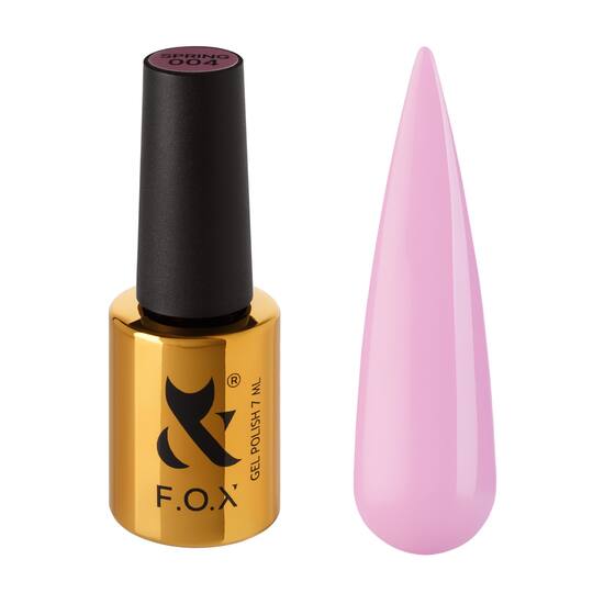 F.O.X. Gel polish, Keratin Spring, #004, 7 ml. Гель-лак