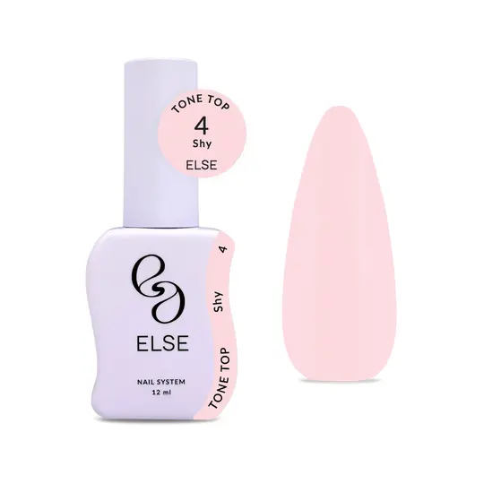 ELSE. Tone top, #04, Shy, 12 ml. Камуфлюючий топ з UV-фільтром