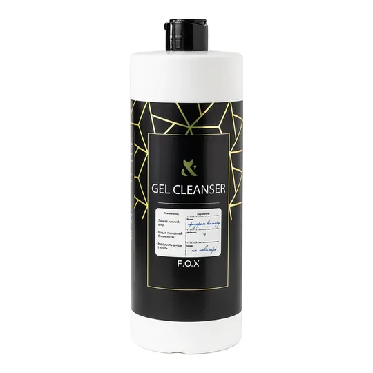 F.O.X. Cleanser, 1000 ml. Засіб для видалення липкого шару