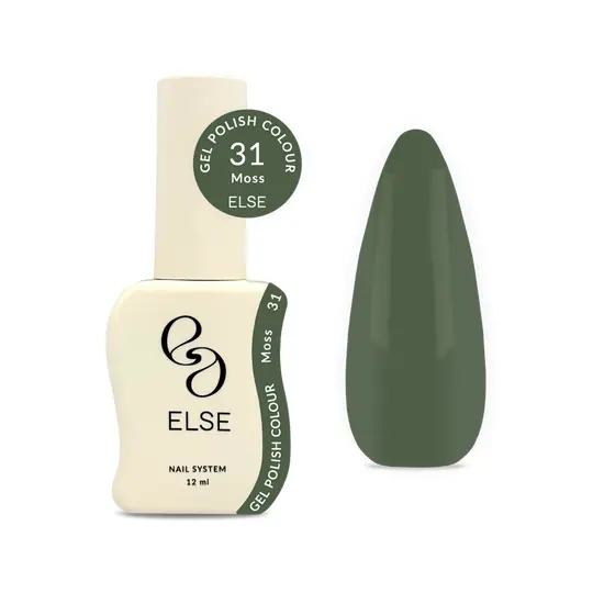 ELSE. Gel polish Colour, #31, Moss, 12 ml. Гель-лак