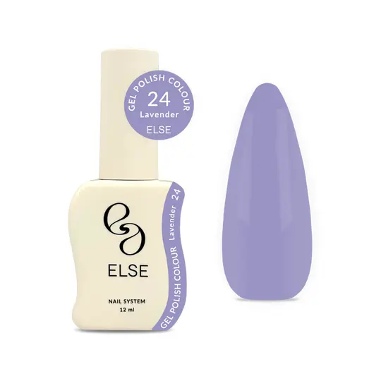 ELSE. Gel polish Colour, #24, Lavender, 12 ml. Гель-лак