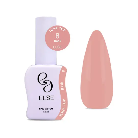 ELSE. Tone top, #08, Bask, 12 ml. Камуфлюючий топ з UV-фільтром