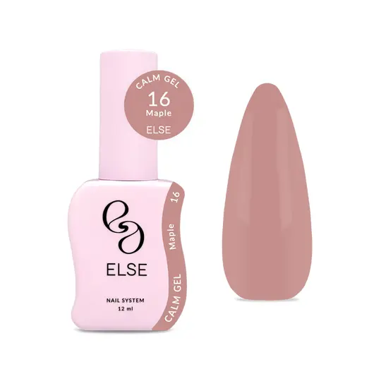 ELSE. Calm gel, #16, Maple, 12 ml. Рідкий гель для зміцнення