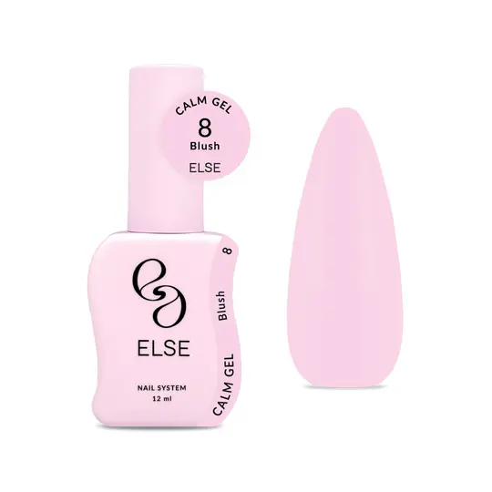 ELSE. Calm gel, #08, Blush, 12 ml. Рідкий гель для зміцнення