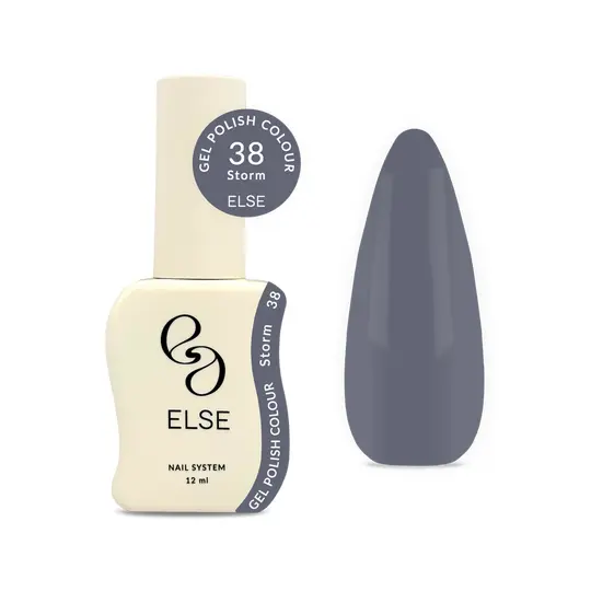 ELSE. Gel polish Colour, #38, Storm, 12 ml. Гель-лак