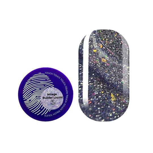 УЦІНКА / TOUCH. Liquid Builder Gel, Mirage #05, 15 ml, міцний рідкий гель для нарощування