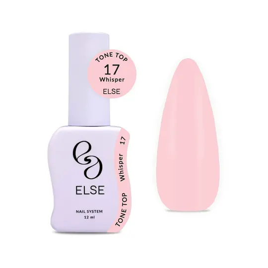 ELSE. Tone top, #17, Whisper, 12 ml. Камуфлюючий топ з UV-фільтром