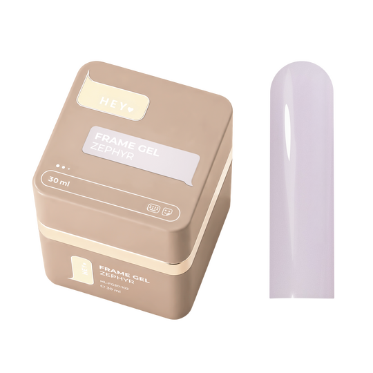 HEYLOVE. Frame builder Gel with Pump, ZEPHYR, 30 ml. Універсальний гель для нарощування з помпою