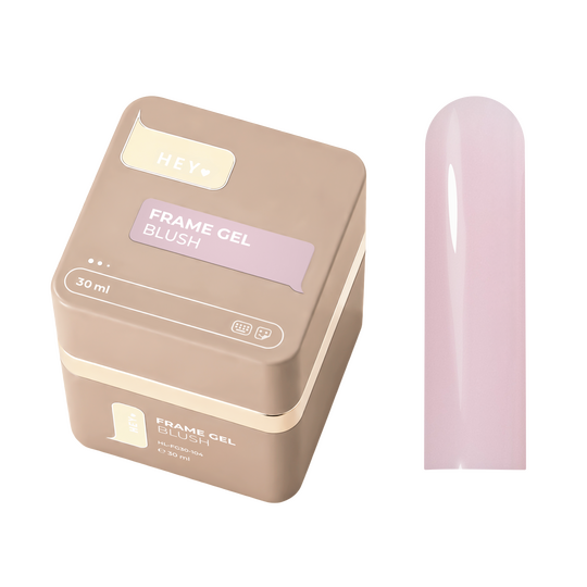 HEYLOVE. Frame builder Gel with Pump, BLUSH, 30 ml. Універсальний гель для нарощування з помпою