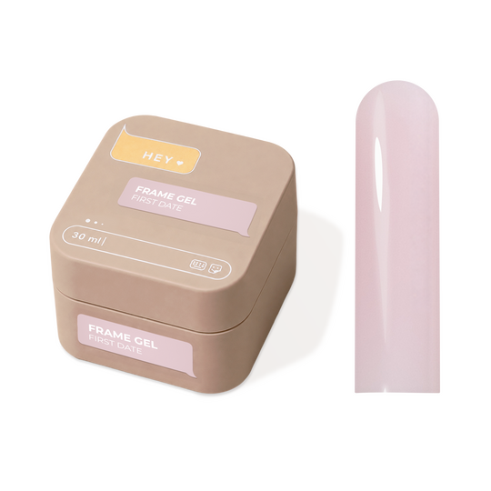 HEYLOVE. Frame builder Gel, FIRST DATE, 30 ml. Універсальний гель для нарощування