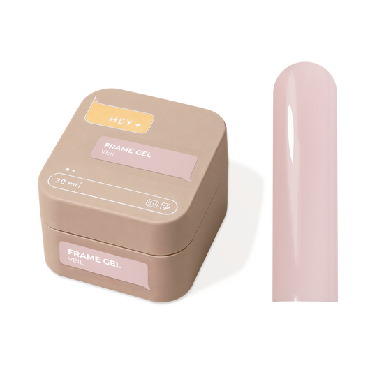 HEYLOVE. Frame builder Gel, VEIL, 30 ml. Універсальний гель для нарощування