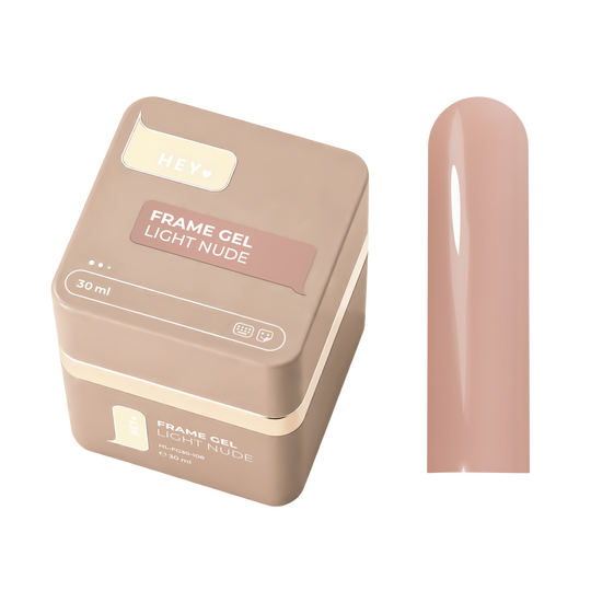 HEYLOVE. Frame builder Gel, LIGHT NUDE, 30 ml. Універсальний гель для нарощування