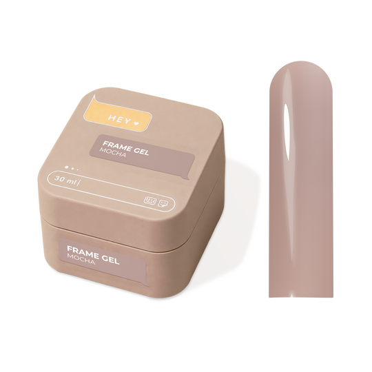 HEYLOVE. Frame builder Gel, MOCHA, 30 ml. Універсальний гель для нарощування
