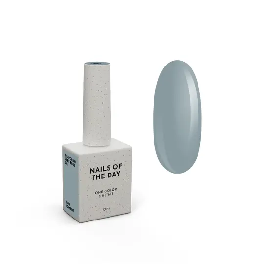 NOTD. "Let's Special" Gel Polish, Grey Blue, #021, 10 ml, сіро-блакитний гель-лак